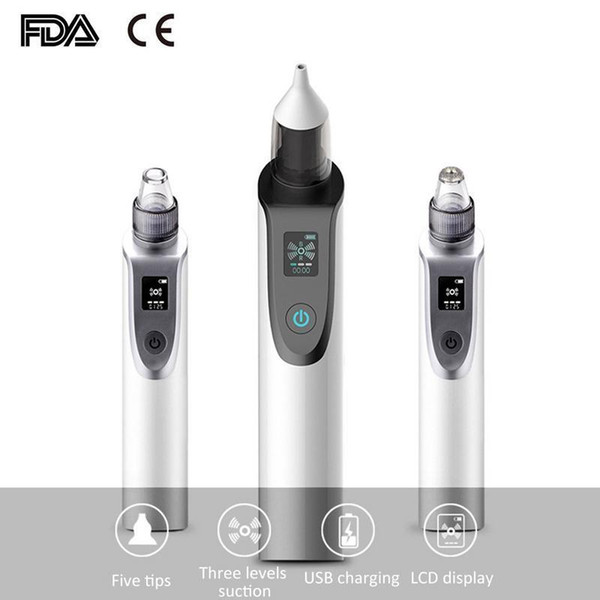 Nasal Aspirator Baby Electric Nasal Aspirator Newborn Baby Nose Cleaner Adult Blackhead Remover Baby Health Care Products J190520