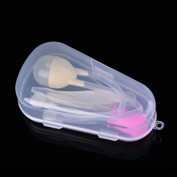 Newborn Baby Vacuum Suction Nasal Aspirator Mouth suction Safety Nose Cleaner infant Care Anti-backwash C655