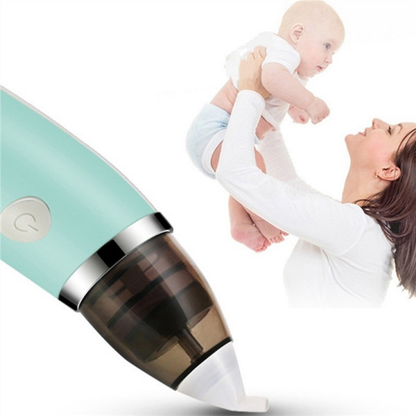 New Baby Nasal Aspirator Electric Safe Hygienic Nose Cleaner Baby Care Nose Tip Oral Snot Sucker For Newborn Infant aspirator