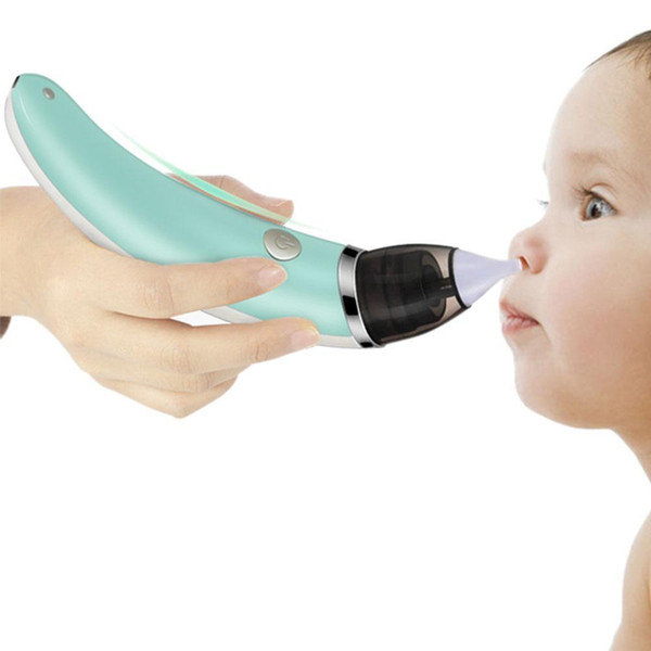 Baby Nasal Aspirator Electric Safe Hygienic Cleaner With 2 Sizes Of Nose Tips And Oral Snot Sucker For Newborns Boy Girls Q190529