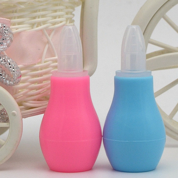 Pump Type Solid Silicone Baby Nasal Aspirator Cold Nose Cleaning Equipment Safe and Non-toxic