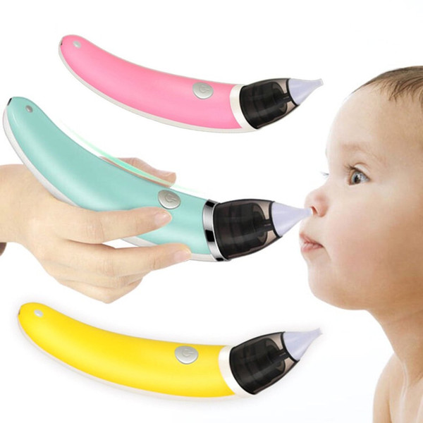 New Baby Nasal Aspirator Electric Safe Hygienic Nose Cleaner Baby Care Nose Tip Oral Snot Sucker For Newborn Infant Toddler
