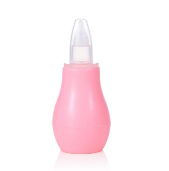 Hotsale safety high quality bpa free pp infant baby nasal aspirator with two colors mix free shipping