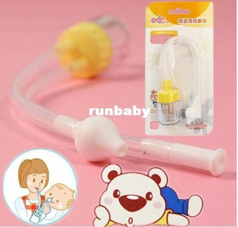 2015 Free shipping hot Anti Reflux Counterfeitness Rikang Newborn Baby care Supplies Baby Nasal Aspirator Girl Boys Supplies
