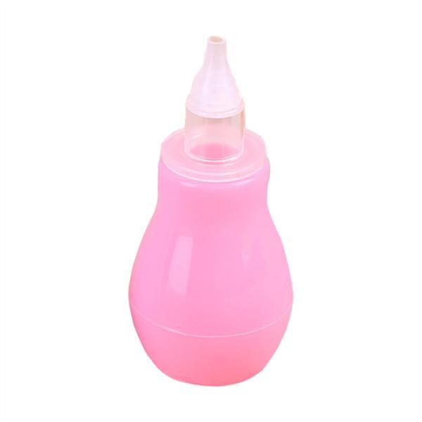 Baby Nasal Aspirator Snotsucker Mucus Removal for Infant Nose Congestion Relief(Pink)