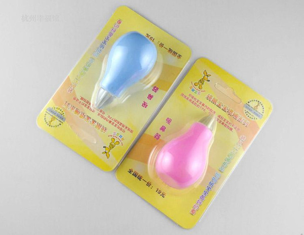 Newborn baby nose cleaner suction booger / nose manual pump through nasal nose cleaner