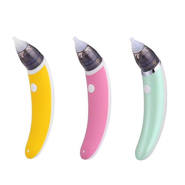heap Nasal Aspirator Baby Nasal Aspirator Electric Safe Hygienic Nose Cleaner with 2pcs Suction Head Oral Snot Sucker for Newborns Boys G...