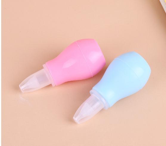 Infant Nasal Aspirator Vacuum Sucker Baby Nose Mucus Snot Cleaner Pump Soft Tip For Newborns Boy Girls