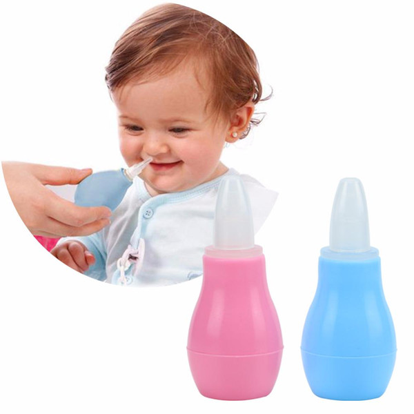 Silicone Baby Safety Nose Cleaner Vacuum Suction Nasal Aspirator Care diagnostic Sucker Tool