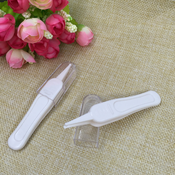 Baby care clean plastic clip booger round safety clamp infant nasal cleaning clip
