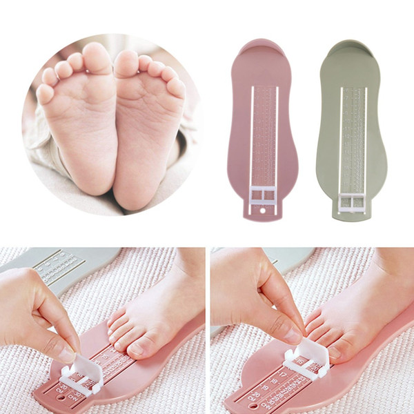 2019 Infant Feet Measure Kid Shoes Size Measuring Ruler Baby Child Foot Measure Props Gauge Tool Toddler Shoes Fittings Gauge Device