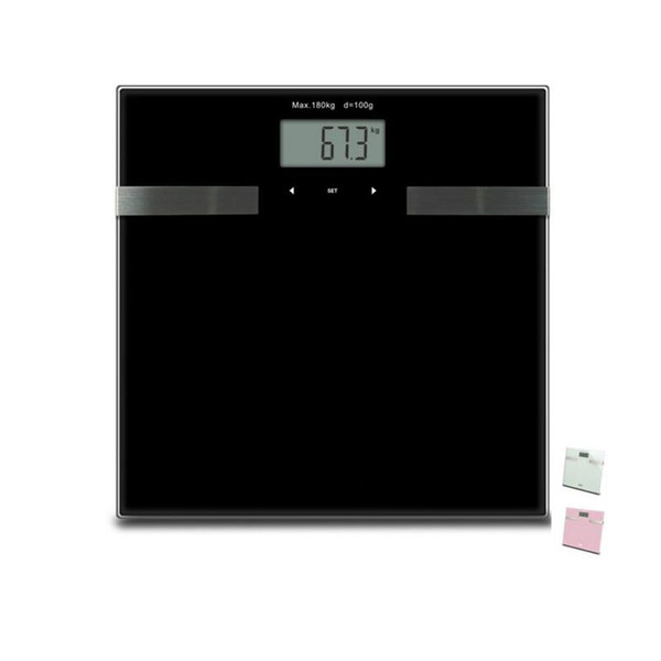 Bluetooth APP Baby Weight Scale Body Fat Meter 180kg Weight Scale Metal Wire Drawing Smart Body Electronic LCD Display