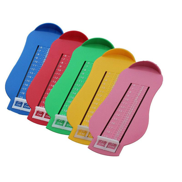 Infant Baby Foot Measure Ruler Check baby feet Length tools Subscript footsie measure instrument shoes Size Calculator LJJQ111