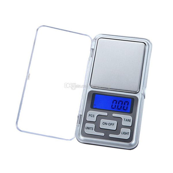 Mini Electronic Pocket Scale 500g/200g 0.01g Jewelry Diamond Scale Balance Scale LCD Display with Retail Package C5834