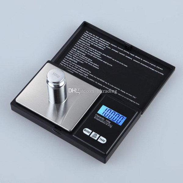 New Portable Pocket Digital Scale Silver Coin Gold Diamond Jewelry Weigh Balance Weight Scale 4 Specification without Battery C5839