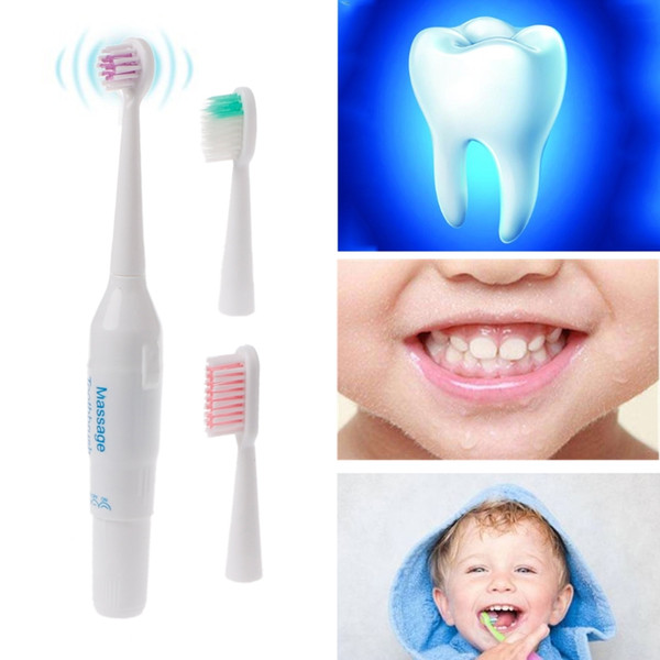 Baby Toothbrush Kids Professional Oral Care Clean Electric Teeth Brush Power Protective Toothbrush With 3 pcs Brush Heads