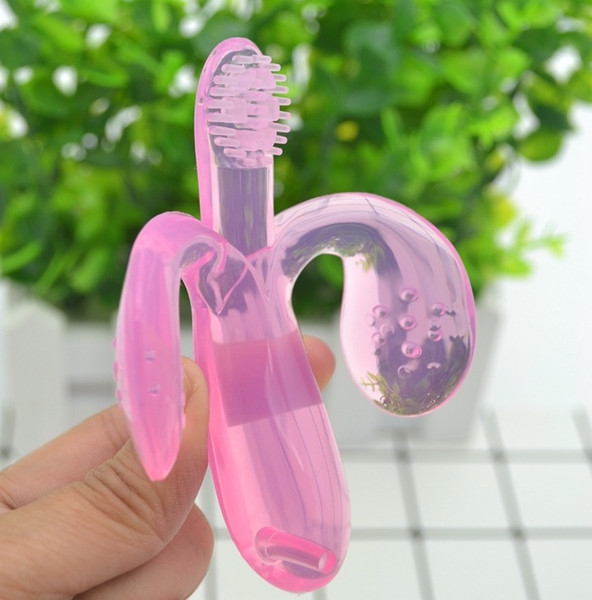 Baby Infant Liquid Soft Silicone Toothbrush Children Nano Silica Gel Toothbrush
