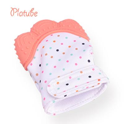 2018 New Baby Silent Silicone Gloves,Baby teething molar gloves.Free shipping.Environmentally friendly nontoxic material.