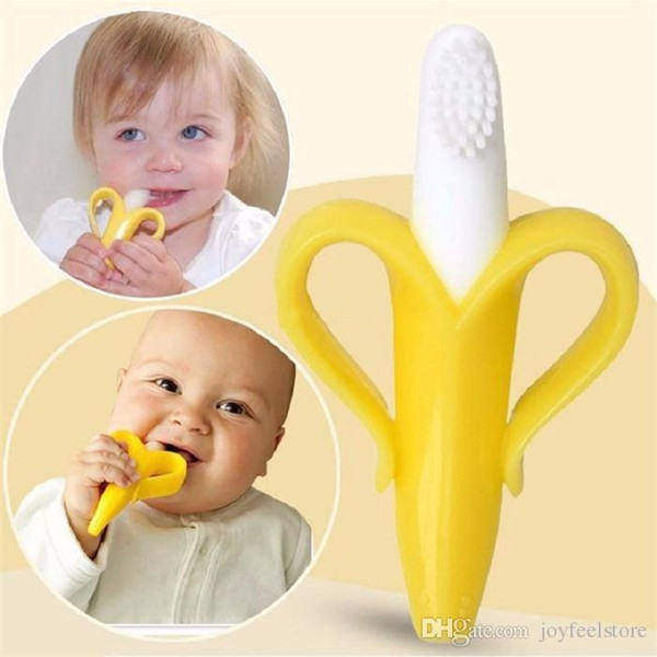 Baby Teether Toys Safe Cute Crib Rattle Bendable Activity Training ToothBrush Toy Cheapest High Quality And Environmentally