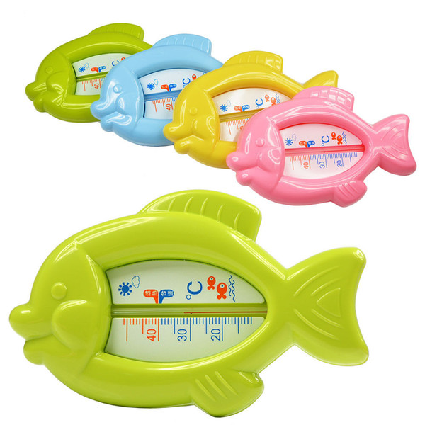 Baby Floating Fish Water Thermometer Plastic Float Bath Tub Sensor 10-50C L00093 BARD