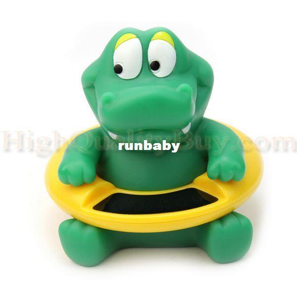 Hot Cute Crocodile Dream Baby Infant Bath Tub Thermometer Water Temperature Tester Toy