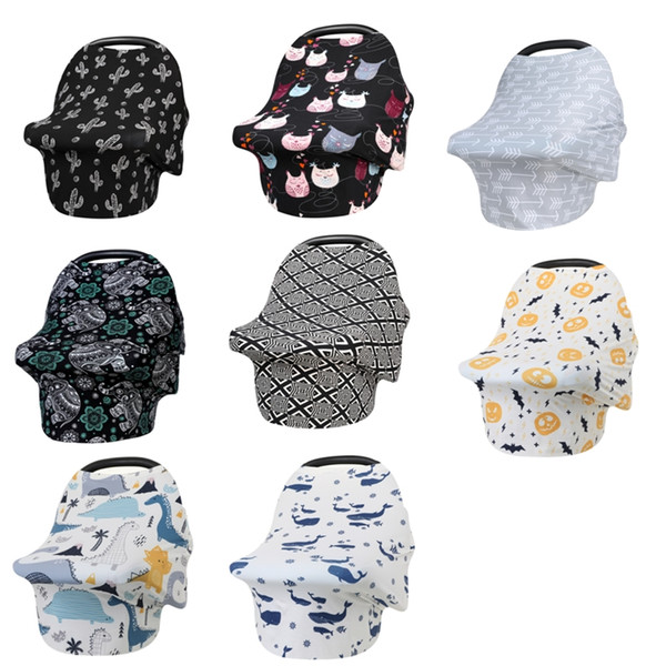 2020 Baby Floral Feeding Nursing Cover Newborn Toddler Breastfeeding Privacy Scarf Cover Shawl Baby Infant Car Seat Stroller Canopy Tools