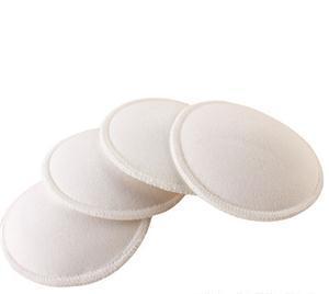 2 Pairs=4Pcs Reusable Nursing Baby Feeding Postpartum Breast Pads Soft Absorbent Washable Nursing Pads Eco-Friendly