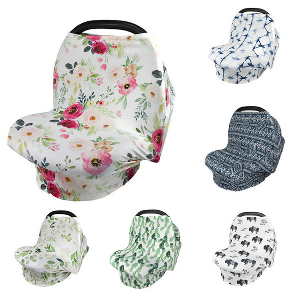 20 styles Baby Floral Feeding Nursing Cover Baby stroller cover windshield breastfeeding towel windshield Canopy Tools Maternity Supplies