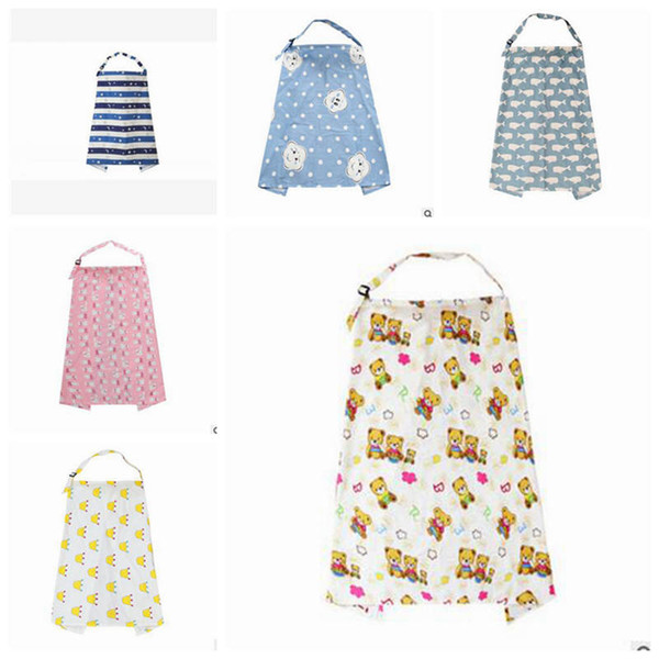 Baby Breastfeeding Covers Infant Nursing Cover Multi-function Shawl Nursing Privacy Bag Postpartum Lactation Towel Print Feeding Shawl YL52L