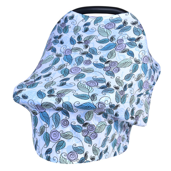 Hot Selling High Quality Multifunction Soft Baby Car Seat Covers Breast Feeding Different Colors Nursing Cover