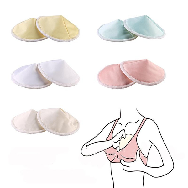 2020 Anti Overflow Breast Pads Maternity Nursing Bra Breast Pads Pregnant woman Postpartum breast-feeding 7 colors