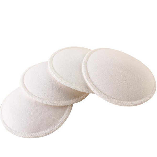 4pcs/bag New Hot Galactorrhea Washable Nursing Breast Pads,spill Prevention Breast Pad For Mommy Feeding