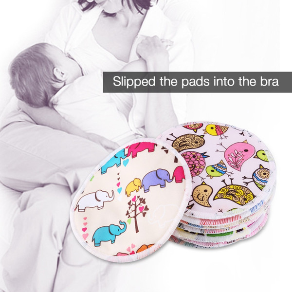 New 12pcs Soft Washable Bamboo Fiber Anti-spill Breastfeeding Pads Maternity Nursing Pad keep breast dry and clothes clean