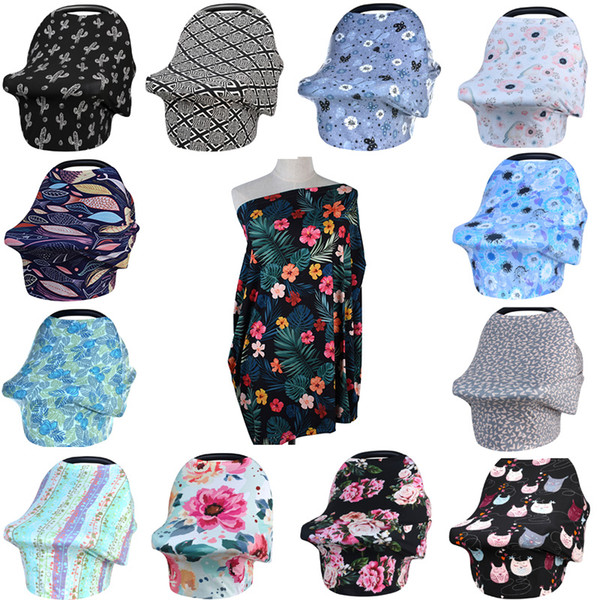 nursing covers Nursing Breastfeeding Privacy Cover Baby Scarf Infant Car Seat Stroller Breast Feeding Scarf Covers