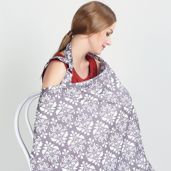 Nursing Breast-feeding Multi-function Shawl Nursing Privacy Wraps Pregnancy Lactation Covers Baby Breastfeeding towel 100*70cm Blanket M0117