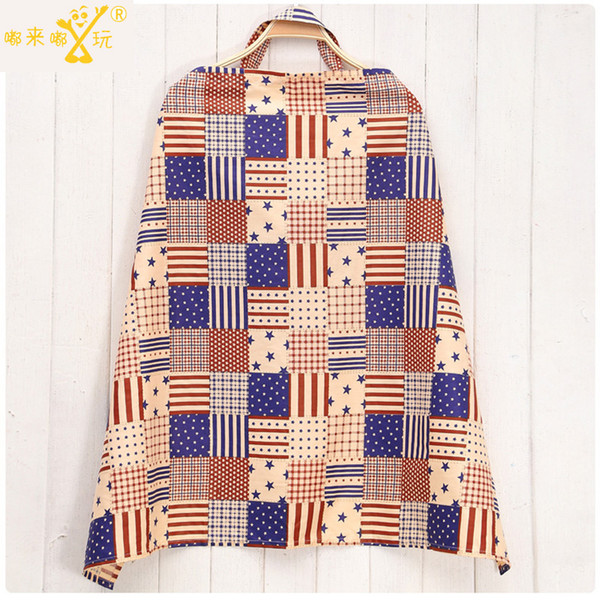 Wholesale- Baby Breastfeeding Cover Cotton Maternity Mummy Nursing Covers Outdoor Travel Baby Feeding Breast Nursing Cover Stroller Blanket