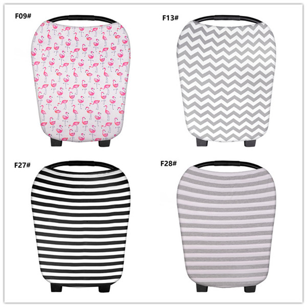 Amazon breastfeeding towel multi functions safety seat sunshade baby stroller cover sunscreen towel Nursing Cover For Breastfeeding
