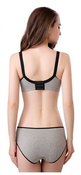 Manufacturers Selling Underwear For Pregnant Women Cotton Gathered Anti Sagging A Piece Of Type Without Steel Ring Breast Feeding Bra Feedin