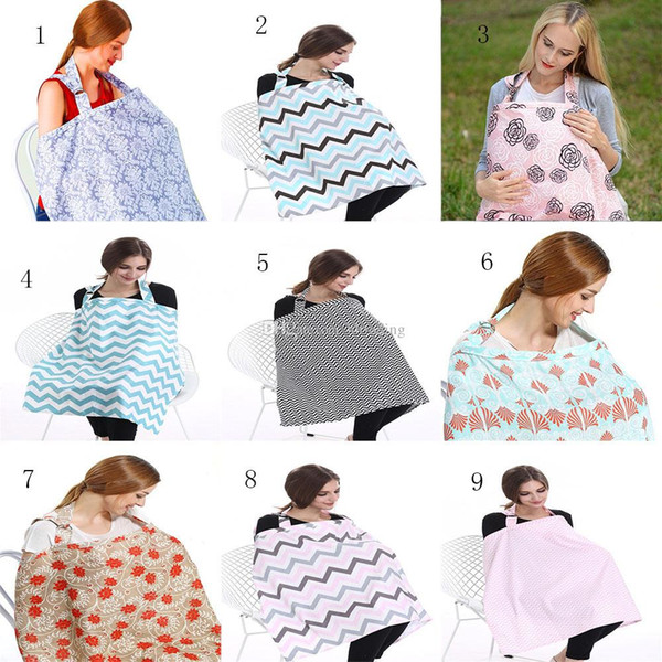 Nursing Breast-feeding Multi-function Shawl Nursing Privacy Wraps Pregnancy Lactation Covers Baby Breastfeeding towel 100*70cm Blanket C4427