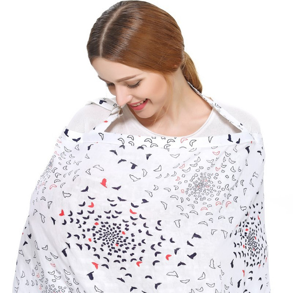 Nursing Breast-feeding Multi-function Shawl Nursing Privacy Wraps Pregnancy NEW Covers Baby Breastfeeding towel 100*70cm Blanket M0117