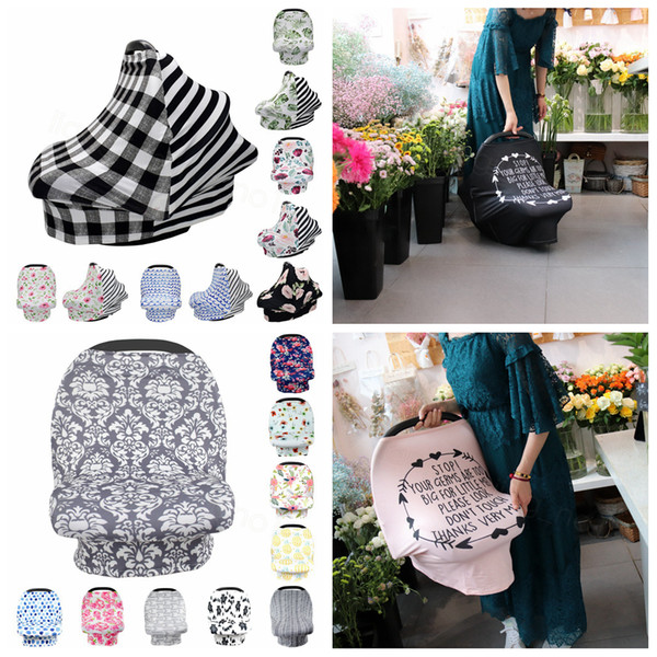 29styles Baby Floral Feeding Nursing Cover Newborn Toddler Breastfeeding Privacy Scarf Cover Shawl Car Seat Stroller Canopy Tools FFA3413