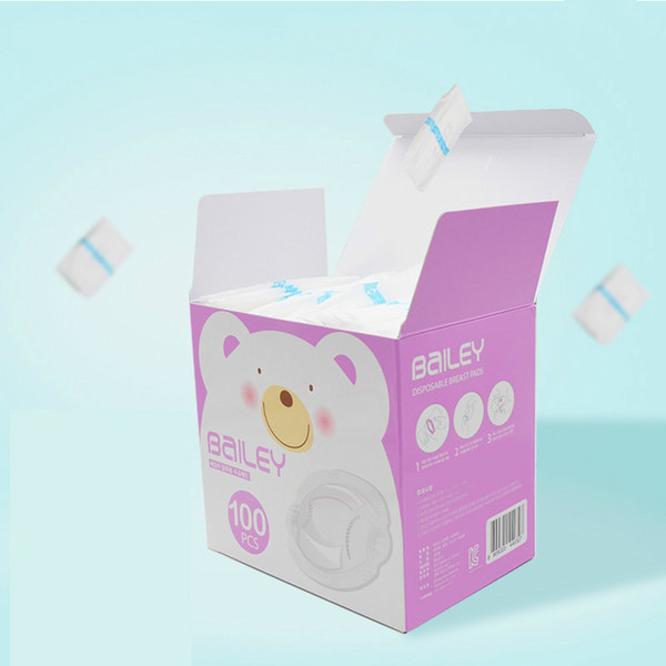 100Pcs Super Soft Disposable Nursing Pads Breast Pads For Nursing Lactating Maternity Breastfeeding Organic Cotton