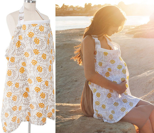 Floral printed Nursing Breast-feeding Multi-function Shawl Privacy Wraps Pregnancy Lactation Covers Baby Breast Shelter 6 types BFK05