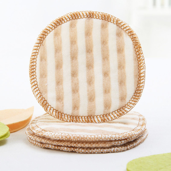 4Pcs Reusable Nursing Breast Pads Baby Breastfeeding Waterproof Breast Pads Washable Soft Absorbent Anti-overflow Maternity