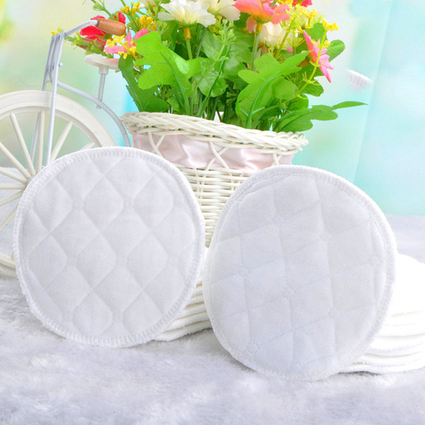 3Layers Washable Breast Pads Reusable Nursing PURE COTTON Breastfeeding Pad L00088