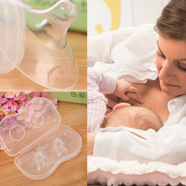 2 PCS Silicone Nipple Protectors Feeding Mothers Shields Nipple Protection Cover Breastfeeding Mother Milk Silicone Nipple