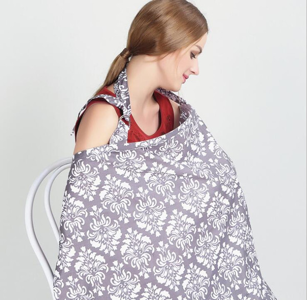 Baby Canopy Nursing Cover Stretchy Infinity Buggy Cover Breast feeding Shopping Cart Cover