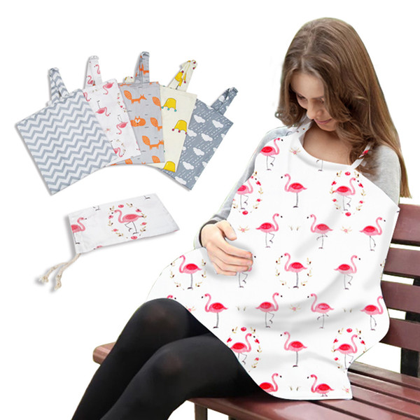 Cotton out breastfeeding clothes cover towel anti-lighting fig leaf cloth feeding clothes shawl postpartum breastfeeding towel