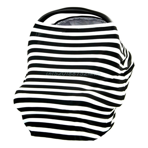 Wholesale- 2in1 Nursing Scarf Cover Up Apron for Baby Car Seat Cover Canopy & Breastfeeding #T026#