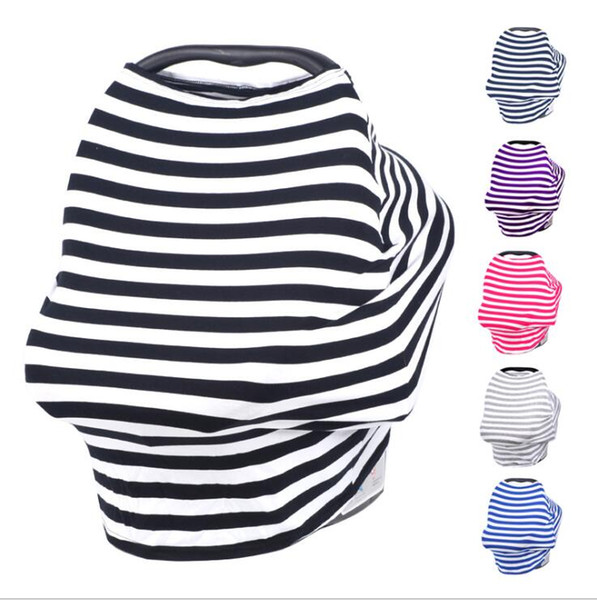 2018 hotsale baby carseat Canopy stretchy stroller cover shopping cart cover nursing breastfeeding scarf free shipping
